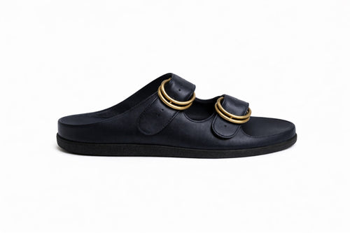 Women's Lewiston Exersole® ESQ™ Sandal: Dark Navy Leather
