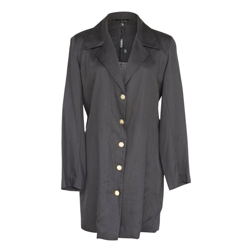 The Grace Long Blazer Dress in Black by Le Réussi®