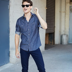 Bowery Denim Shirt - Men's by Bridge & Boro