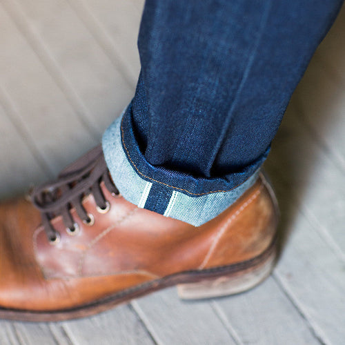 Slim Selvedge Jeans - Rinsed by Bridge & Boro