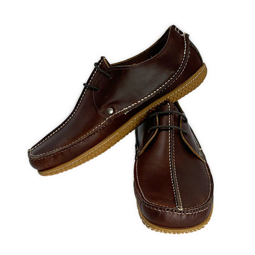 Men's Horween Meridian - EXERSOLE® by Quoddy "Barefoot": Brown Leather by Quoddy.com