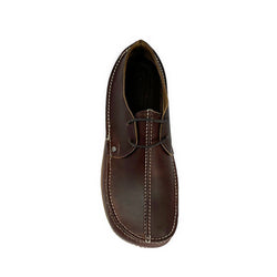 Men's Horween Meridian - EXERSOLE® by Quoddy "Barefoot": Brown Leather by Quoddy.com