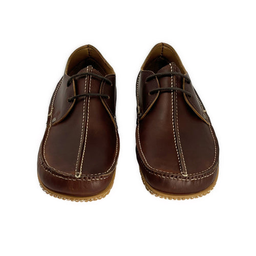 Men's Horween Meridian - EXERSOLE® by Quoddy "Barefoot": Brown Leather by Quoddy.com