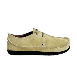 Meridian - EXERSOLE® by Quoddy, "Barefoot": Sand Suede by Quoddy.com