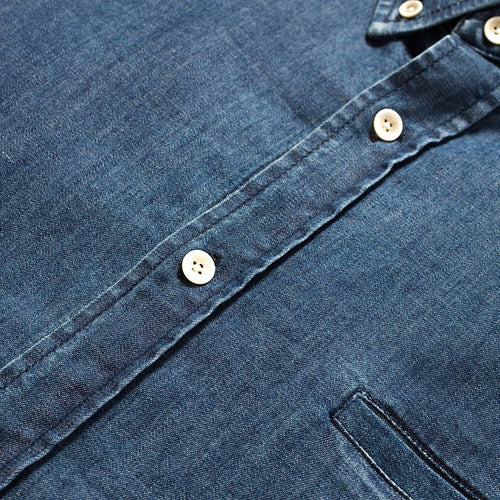 Milano Denim Button Down - Men's by Bridge & Boro