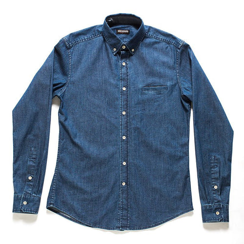 Milano Denim Button Down - Men's by Bridge & Boro
