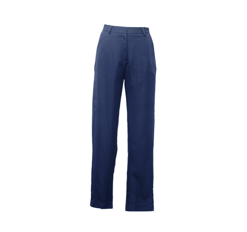 Tailoring Slim Pants in Navy Blue by Le Réussi®