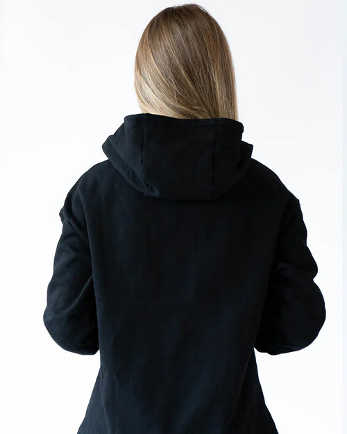 Iron Pulse Black Hoodie by Colorado Threads Clothing