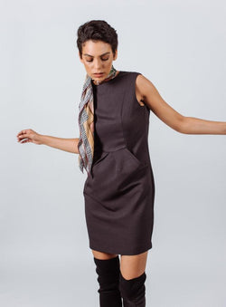 Luxe Wool Mini Dress by Le Réussi®