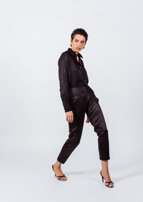 Women's Trousers Pleated Pants by Le Réussi®