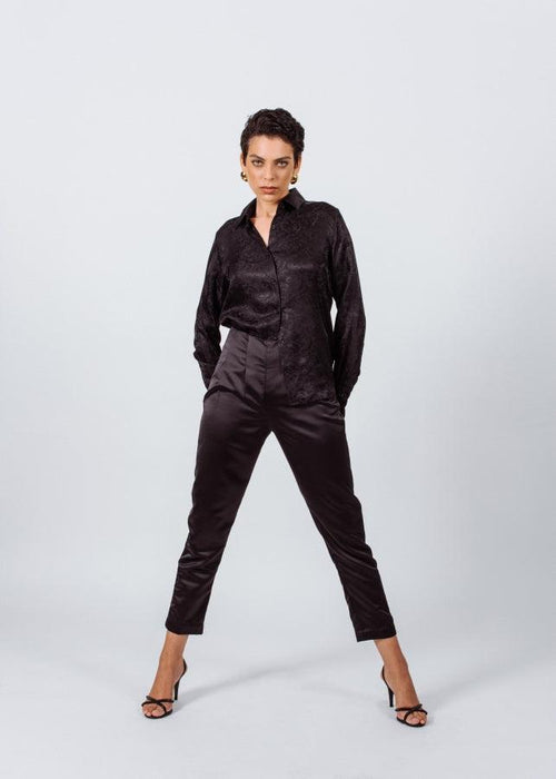 Women's Trousers Pleated Pants by Le Réussi®