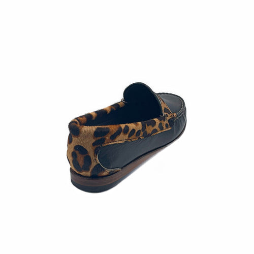 Women's True Penny:  Black Leopard LE by Quoddy.com