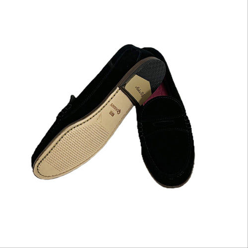 KKB Penny Loafer: Black Suede by Quoddy.com