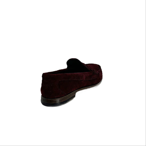 KKB Penny Loafer: Burgundy Suede by Quoddy.com