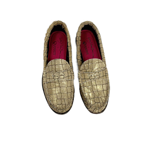 KKB Penny Loafer: Gold Hair-On Leather by Quoddy.com