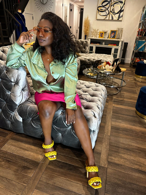 Jasper Jet Button Down by Lenese Calleea The Brand.