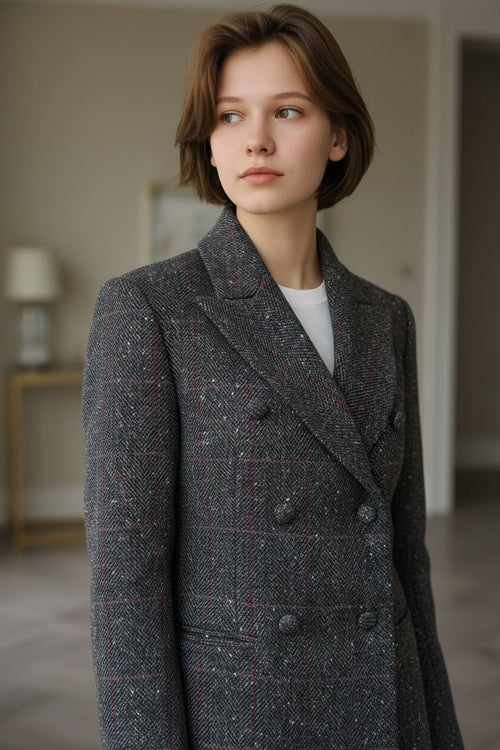 The Executive Double-Breasted Blazer in Italian Wool | Drop 001