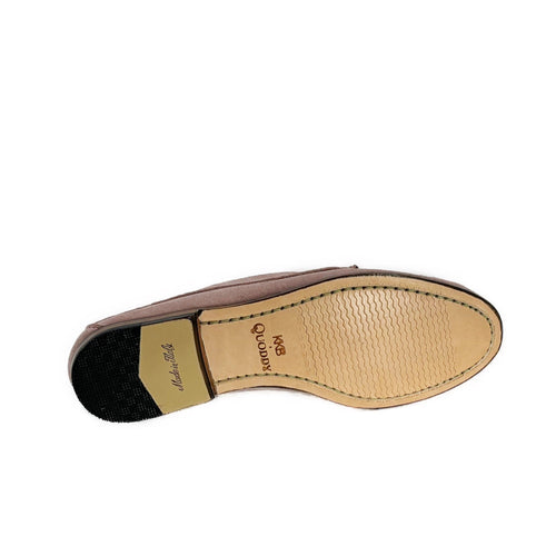 KKB Penny Loafer:  Pink Suede by Quoddy.com