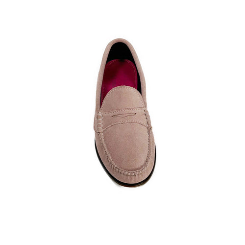 KKB Penny Loafer:  Pink Suede by Quoddy.com