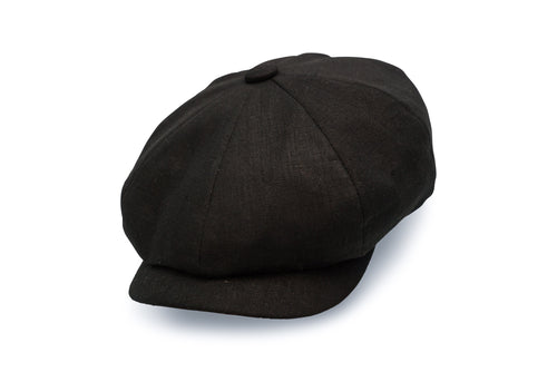 Linen Gatsby Cap