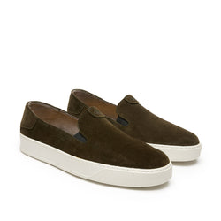 Bobby Slip On Hunter Green by Quoddy.com