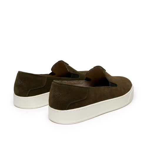 Bobby Slip On Hunter Green by Quoddy.com
