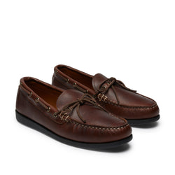 In Stock Men’s Canoe Shoe: Brown Pebble by Quoddy.com