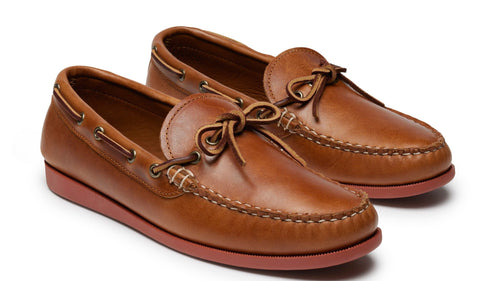 In Stock Men’s Canoe Shoe: Whiskey