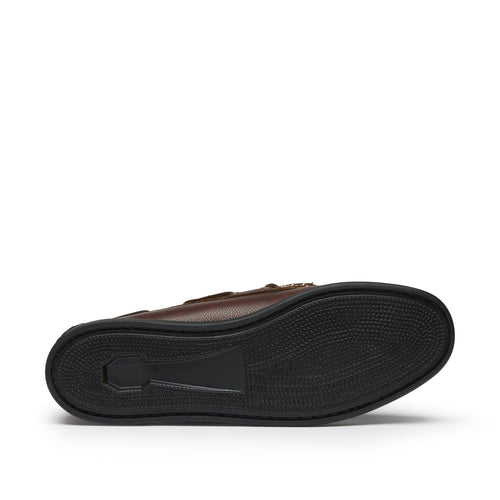 In Stock Men’s Canoe Shoe: Brown Pebble by Quoddy.com