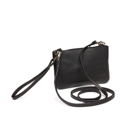 Stadium Clutch Cross Body - Black by Quoddy.com
