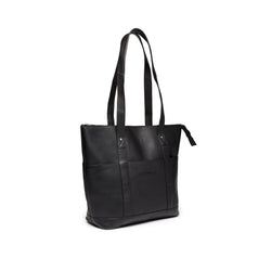 Large Multi-Pocket Tote- Black by Quoddy.com
