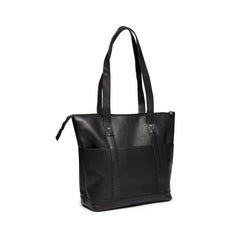 Large Multi-Pocket Tote- Black by Quoddy.com
