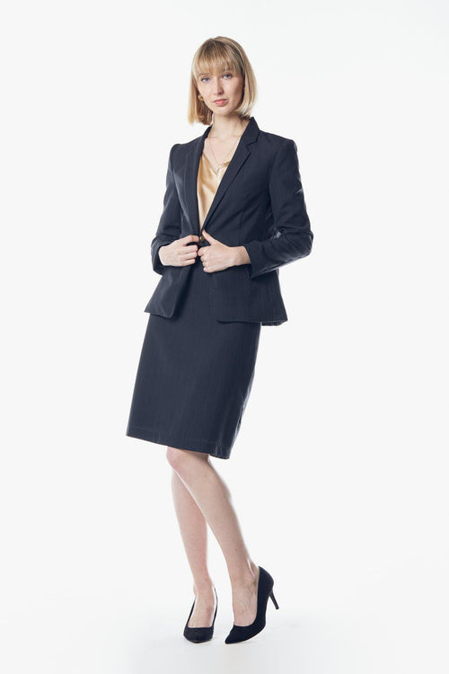 Tailoring Dark Grey Blazer by Le Réussi®