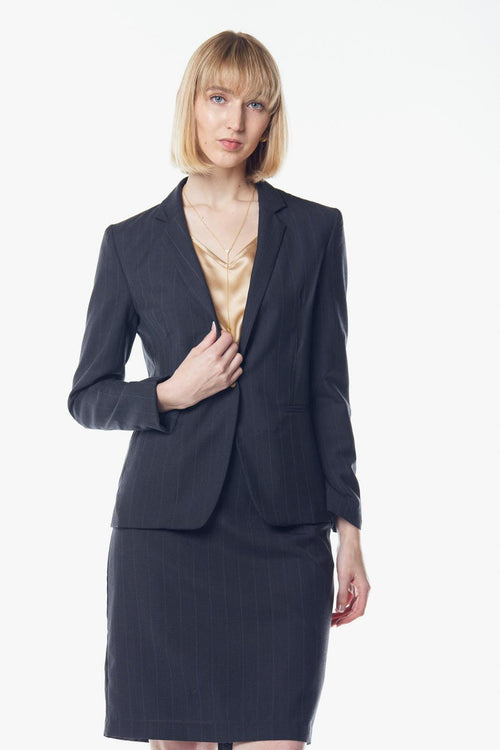 Tailoring Dark Grey Blazer by Le Réussi®