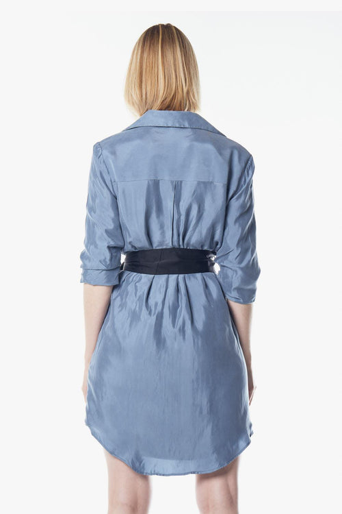 Cielo Blue Blazer Dress by Le Réussi®