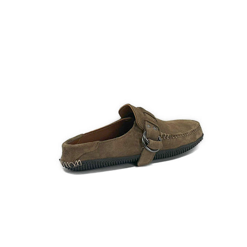 LE Men’s Ring Mule: Mushroom Suede by Quoddy.com