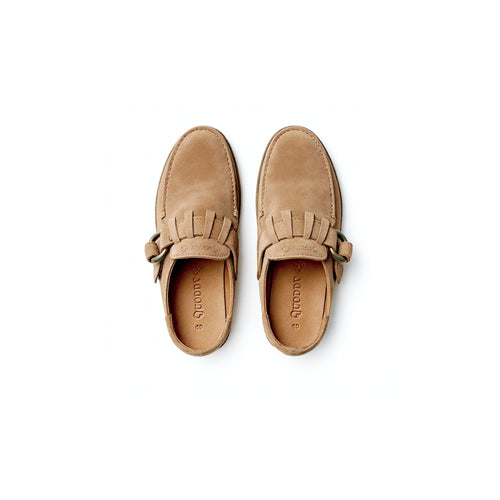 In Stock Men’s Ring Mule: Mushroom Suede