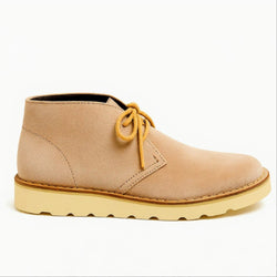 Men's Biddeford Desert Boot Wedge: Sand Suede