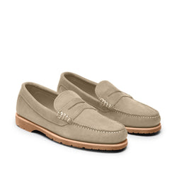 Men’s Penny Nubuck LE: Sand by Quoddy.com