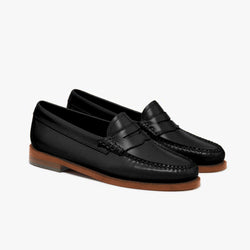 Women's Penny Polished Leather LE: Black by Quoddy.com