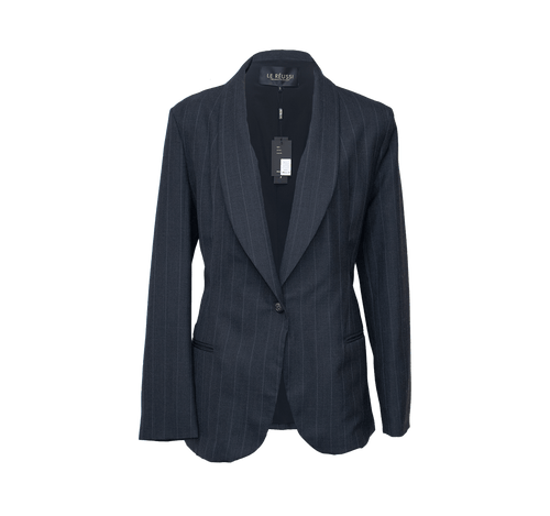 Shawl-Lapels Single-Breasted Blazer by Le Réussi®