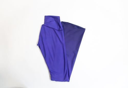 Purple Amethyst Jewel Flare Pants