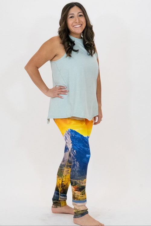 Mint Tie Back Tank