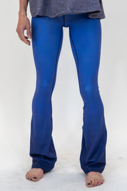 Purple Amethyst Jewel Flare Pants