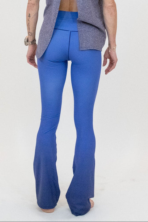 Purple Amethyst Jewel Flare Pants