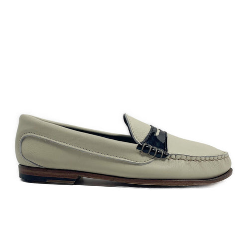 Women's True Penny:  White Black LE by Quoddy.com