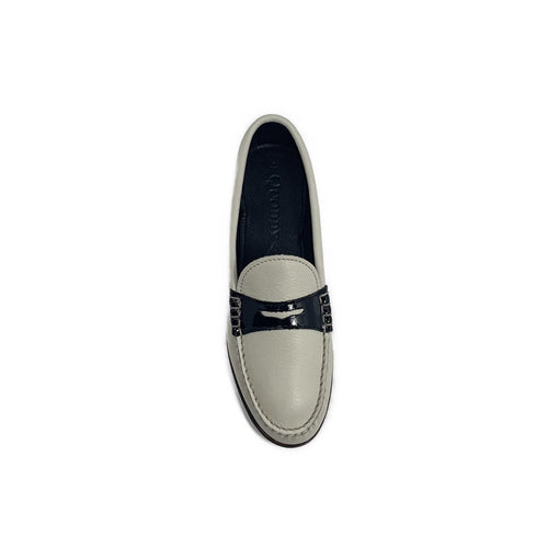Women's True Penny:  White Black LE by Quoddy.com