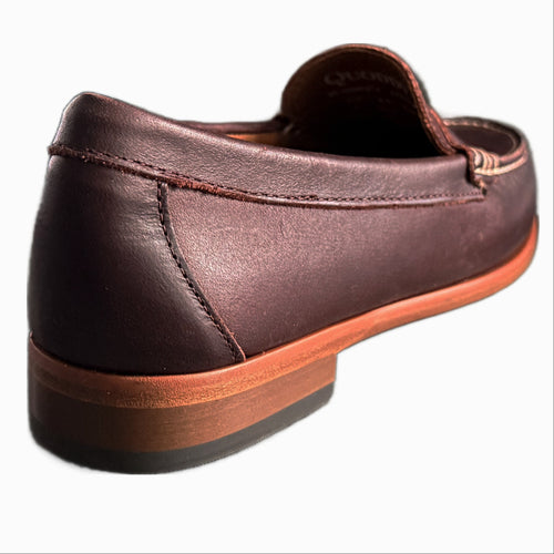 In Stock Women's Penny Loafer Leather: Brown