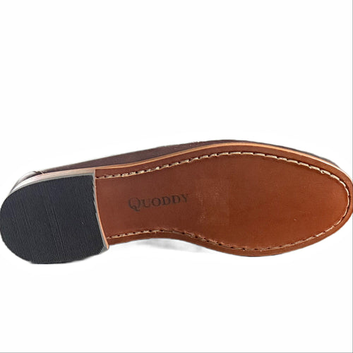In Stock Women's Penny Loafer Leather: Brown