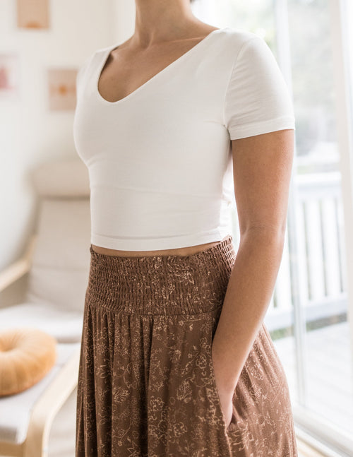 Aida Reversible Crop Top by Sozy